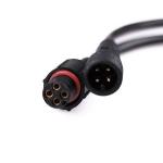 North America Market Waterproof Electric Plug Connector 2 Pin 4 Pin 6 Pin Male
