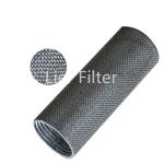 Large Flow 0.2um-120um Pore Sintered Metal Filter Elements Corrosion Resistant