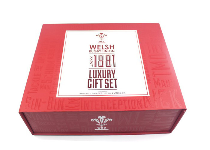 Custom Retail Packaging Rigid Gift Boxes With Lids Logo Printed Available