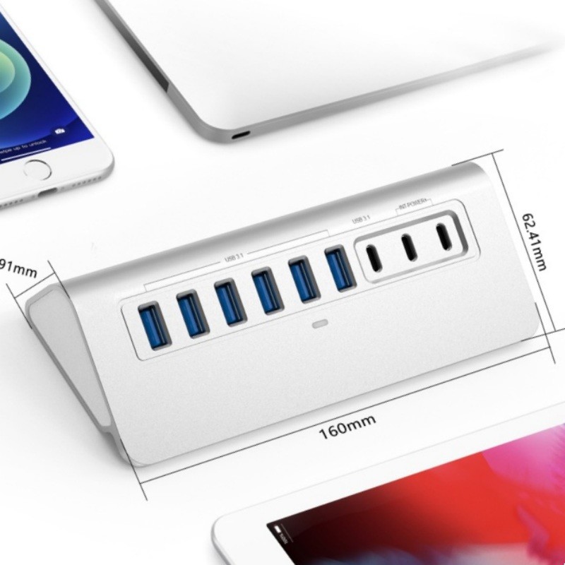 2500Mbps Super Speed 2.5G USB 3.0 Network Card Adapter with 2.5G Gigabit Ethernet