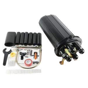 Quality FTTH Dome Type Closure Aerial Fiber Optic Joint Enclosure 6 Port 240 Cores wholesale