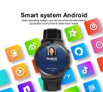 DM28 4G Android 7.1 Smart Fitness Watch WiFi GPS Health Wrist Bracelet Heart