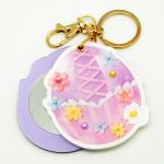 OEM ODM Anime Compact Mirror Pocket Makeup Mirror Company Logo Printed