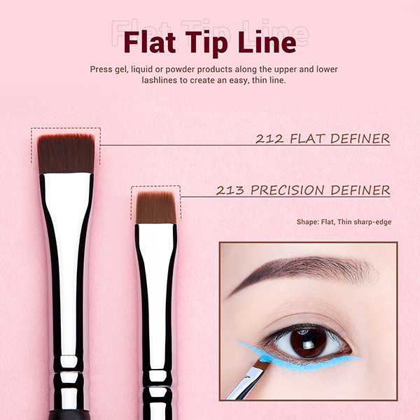 Skin Friendly Jessup 11pcs Professional Eye Brush Set