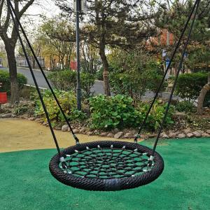 Quality Playground Round Rope Net Swing Children Net Swing Bird Nest Net Swing wholesale
