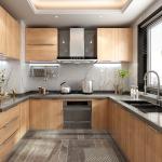 European Style Kitchen Units Set Furniture Cabinet for Modern Kitchen Renovation