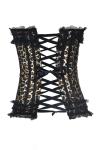 Sexy Striped lepard spot Corset