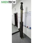15m Aluminum Mobile Crank Up Telescoping Mast 10kg payloads
