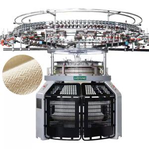 Quality Single Jersey Circular Fleece Weft Knitting Machine Textile Knit Sweater wholesale