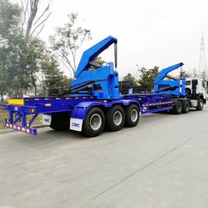 Quality 45 Ton 3 Axles Working 4000mm Container Side Loader wholesale
