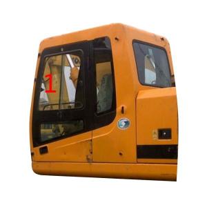 Quality R225-7LC R140-7LC Windshield Tempered Glass HYUNDAI Excavator Left Side Position Slant NO.1 wholesale