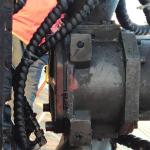 Submerged Slurry Industrial Lobe Pump NBR Rubber 180-200 Rpm