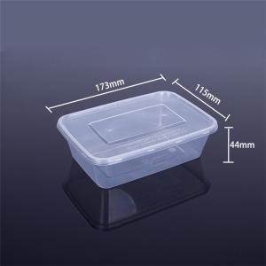 Quality Europ Pack Biodegradable 650ml Disposable Plastic Meal Tray wholesale