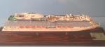 Royal Princess Cruise Ship Models , Composite Paint Wooden Boat Models