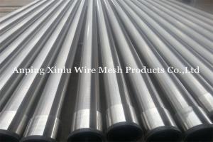 Quality 10&quot; Welded V Wire Screen Pipe Gap 0.5mm For Water Well Filter wholesale