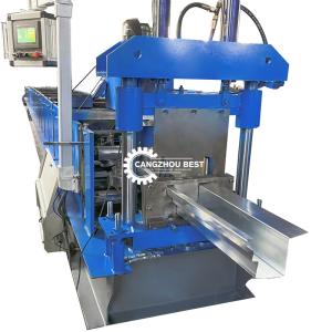 Quality Steel Rain Water Gutter Roll Forming Machine Hydraulic wholesale
