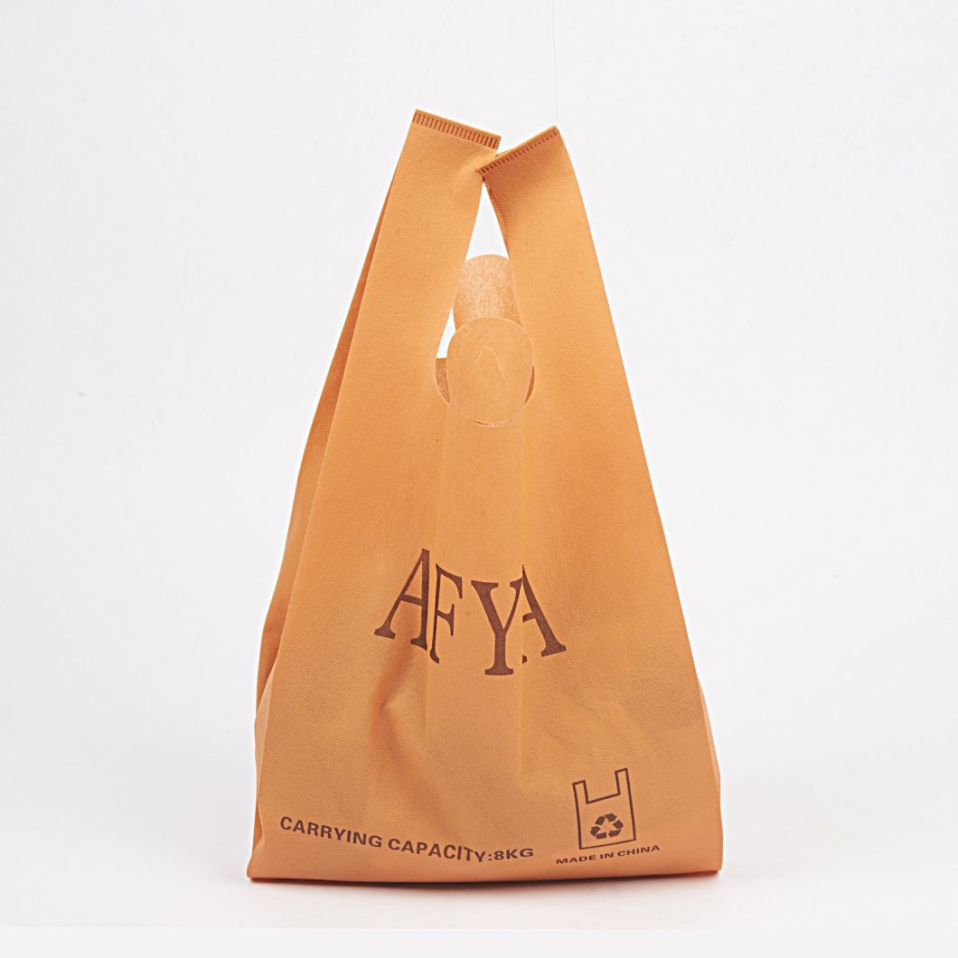 Flat Vest Promotional Nonwoven Bag