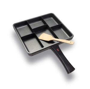 Quality 6 In 1 Multi Section Frying Pan 38x32cm Plate Size wholesale