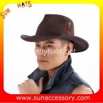 2050373 Sun Accessory customized winter wool felt fashion style cowboy hats