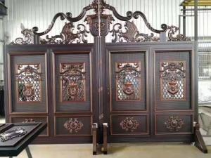 Quality Power Coated Frame Aluminium Garden Gate Sustainable wholesale