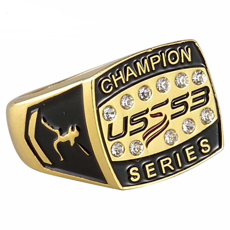 Kids Softball Baseball Sports Championship Rings Metal Astros Lakers