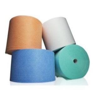 Quality Polyester Material Viscose Cleaning Cloth GRS Cotton Cloth Roll wholesale