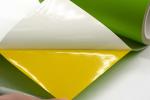 1Mil High Temperature Adhesive Label Material Matte Green Permanent Adhesive