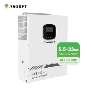 Quality 48V 100A Hybrid On Grid Inverter 3 Phase Grid Tie Inverter 3kw 5kw 7.6kw 8kw wholesale