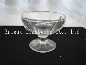 Quality 7oz glass ice cream bowl, glass cup sale wholesale