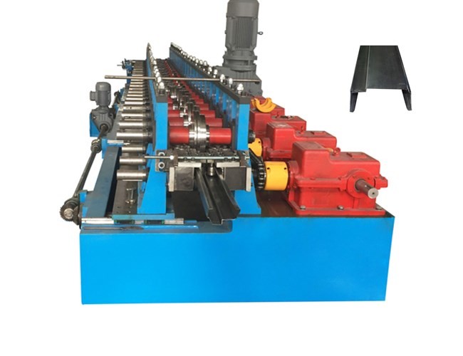 Automatic Easy Operation Door Frame Roll Forming Machine With PLC Control System