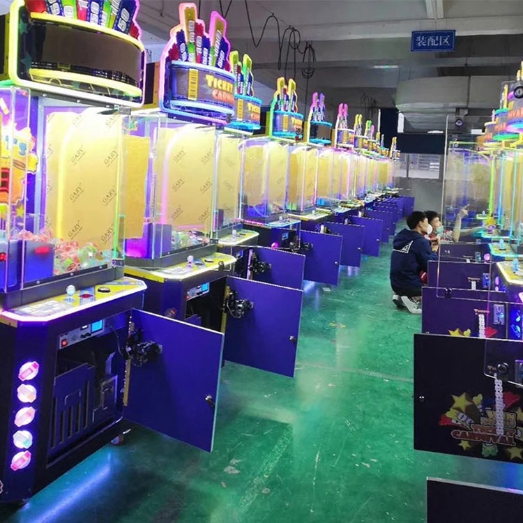 Ticket Carnival Coin Operated Redemption Game Machine