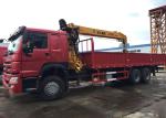 10 Wheels 10T Truck Bed Mounted Crane Straight Boom Q235 Carbon Steel Box