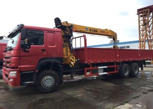 Quality 10 Wheels 10T Mobile Crane Truck , Crane Lift Truck High Capacity For Construction wholesale