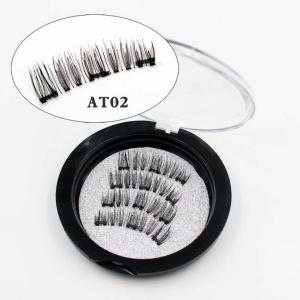 Quality Comfortable Crisscross Magnetic Fake Lashes Natural Looking Custome Packing wholesale
