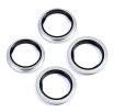 OEM Seal M12 Carbon Steel Nitrile Rubber Gasket Bonded Sealing Washers