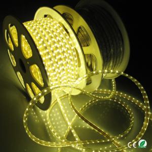 Quality Dimmable High Voltage LED Strip Light Warm White 60 Leds Per Meter Waterproof 5050 wholesale