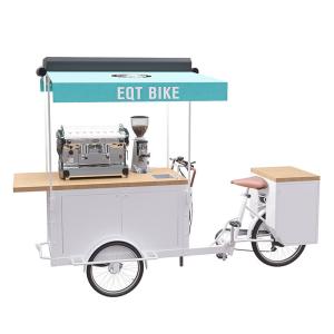 Quality Street Electric Coffee Bike Cart 300KG Load Capacity CE Certificate wholesale