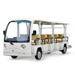 18.6mph Speed Electric Shuttle 17 Passenger Sightseeing Bus With 80-100km