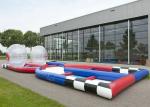 Custom Inflatable Sports Games , 0.55mm PVC Tarpaulin Inflatable Zorb Ball Track