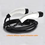 Energy Electric Vehicle European Cables 32A Type2 22KW EV Charger with