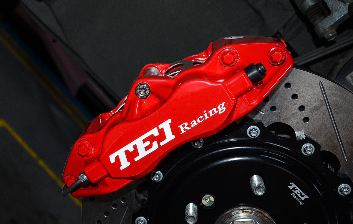 Four Piston TEI Racing Big Brake Kit For Honda Civic wtih 355*32mm rotor