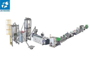Quality Stable Single Screw 80Kw 90kg/H PET Strap Production Line wholesale