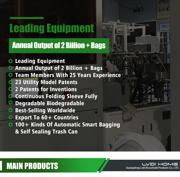 Auto Sealing and Changing Trash Smart Can Touch-Free Intelligent Trash Bin Automatic Kitchen Smart Trash Can Sensor