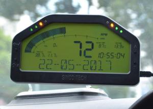 Quality Autometer Electric Gauges , Digital Speedometer Gauge LCD Display For OBDII Car wholesale