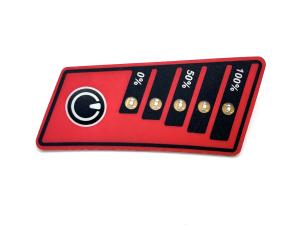 Quality Free Proof EL Membrane Keypad Overlay For Industry Equipment wholesale