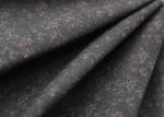 Two-tone Printed Recycled Cotton Canvas / Ten Woven Fabric For Bags