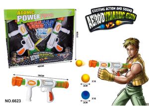 Quality Nurf Style EVA Soft Bullet Pop Gun Children's Play Toys Shooting 8 M 14 &quot; Age 8 wholesale