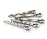 Grade 8.8 DIN94 Carbon Steel Dowel Pins Split Pin Fasteners M0.6 - M3.2 ASME B18