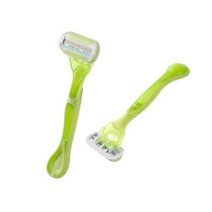 Quality Sensitive Skin Ladies Safety Razor , Good Hardness Ladies Disposable Shavers wholesale