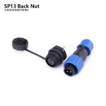 SP13 IP68 Industrial Electrical Connector Waterproof thermoplastic PPS Insulator